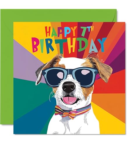 Biglietto di auguri di compleanno con gerbillo, simpatico