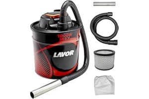 Lavor Aspiracenere ASHLEY 412 con funzione soffiante, regolatore di flusso, filtro HEPA lavabile e prefiltro polveri fini