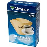 Menalux CFP2 Kağıt Filtre No:2 | Klor İ&ccedil;ermeyen &Ccedil;evre Dostu Doğal Malzeme | Filtre Kahve Makinesi Uyumlu | Hijyenik ve Pratik