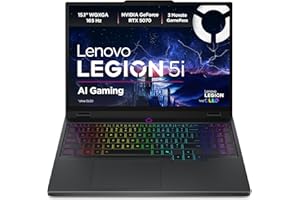 ‎LENOVO Lenovo Legion 5i 15IRX10 Gaming AI Laptop | 15.1" WQXGA 165Hz OLED Display | NVIDIA GeForce RTX 5070 | Intel Core i7-13650HX | 32GB RAM | 1TB SSD | Win11 | QWERTZ | Eclipse Black | 3 Monate GamePass