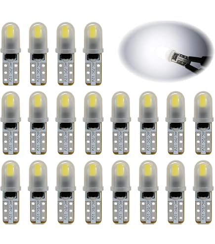Lampa 58094 Glazen Gloeilamp – 12V, 2W, T5-fitting, Italiaans Kwaliteitsproduct Voor Auto En Tweewieler