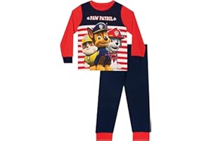 PAW PATROL Piżama Chase Marshall Rubble | piżama z długim rękawem dla chłopców | piżama dziecięca