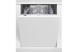 Indesit Push and Go D2I HD526 UK Built-In 14 Place Setting DIsh Washer - White