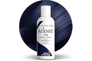 Adore Shining Semi Permanent Hair Colour, 178 Royal Navy