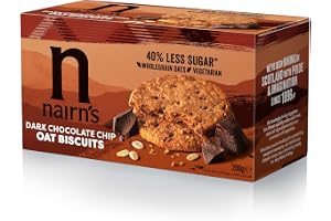 Nairns Dark Choc Chip Oaty Biscuits 200 g