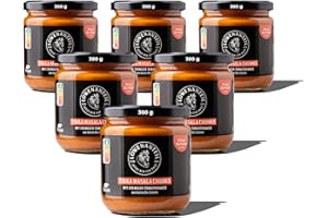 Löwenanteil - CHUNKY BOWLS - Tikka Masala - 6x 380g Glas - veganes Hähnchen, cremige Tomatensoße & fernöstliche Gewürzen - ohne Zuckerzusatz + Glutenfrei - gesunde Fertiggerichte mit viel Protein