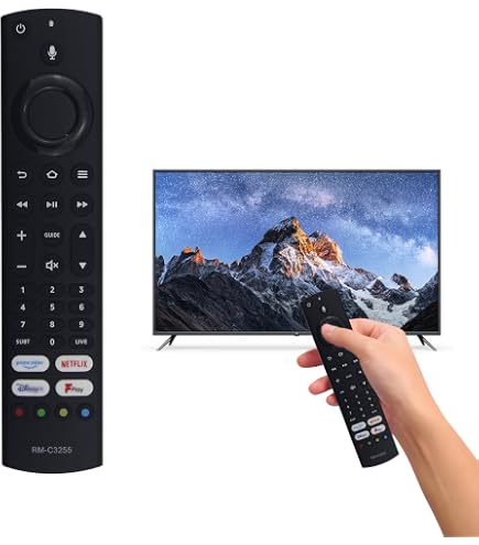 Telecomando sostitutivo VINABTY RC4800 Compatibile con JVC LT-32C345 Lt