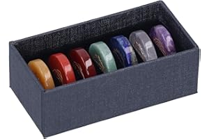 SHANRYA Set di Chakra, Set di Cristalli Pietre di Chakra per Il bilanciamento dei Chakra per Il Reiki per la Meditazione per la guarigione