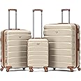 Flight Knight Set of 3 Lightweight 4 Wheel ABS Hard Case Suitcases Cabin & Hold Luggage Options Approved for Over 100 Airlines Including easyJet, British Airways, Ryanair, Jet2 & Many More