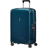 Samsonite Neopulse Large Trolley Case, 69 cm | Blue, hardcase, 69H x 46W x 27D cm, 74 L, 3.1 kg, with TSA lock and smooth spi