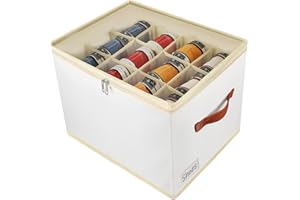 Patinao Organisateur de chaussures étroit - Convient pour 12 paires de boîtes à chaussures empilables - Étagère à chaussures peu encombrante - Organiseur pour armoire à chaussures (1 Pièces)