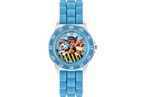Paw Patrol pojke digital kvartsklocka med silikonrem PAW9030, BLÅ, Karaktär-tema
