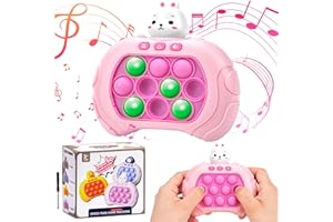 JADYON Pop It Elettronico, Popit Elettrico, Quick Push Bubble Game, Giocattolo Antistress, Quick Push Game Fidget Toys, Puzzle Game Giocattoli Divertenti Regalo Per Bambini E Adulti Bubble Stress (coniglio)