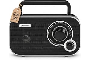 Denver TR-51 FM-radio med analog justering
