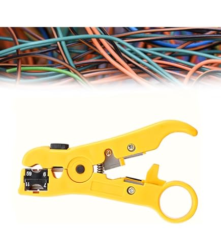 Spellacavi Per Cavo Coassiale Professionale - Per TV, Antenne, Connettori E Splitter, Facile Da Usare