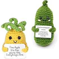 Iewrtcin Funny Positive Beer Doll, University Gifts, Mini Plush