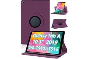 KATUMO Funda para Samsung Galaxy Tab A 10.1 2019 SM-T510/T515 Cuero PU Funda Delgada para Tableta Samsung Tab A 10.1 2019 SM-T510 Cover