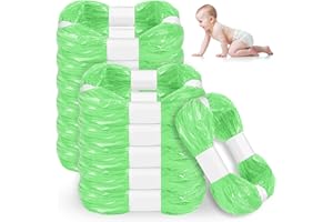 GIBOHOM Lot de 12 Recharge Poubelle à Couches, Poubelles à Couches et Recharge Gran Capacité Antibactérien Anti-odeurs Multicouche, Recharge Poubelle Compatible avec Tommee Tippee, Genie Litter Locker