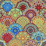Medidas aproximadas 33x33cm Servilletas (2 Juegos / 40 uds) 3 capas 33x33 cm Muestra Verano Rosetones Góticos (Gothic Rosettes)
