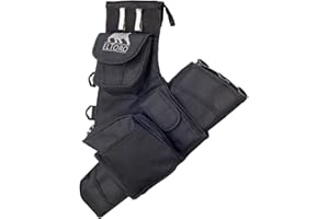 ‎ELTORO elToro Seitenköcher Sys - RH (schwarz, Rechtshand), Zubehör zum Bogenschießen mit DREI Röhren, für Pfeil und Bogen