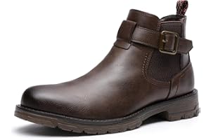 Bruno Marc Botas Chelsea Hombre Clasico Fácil de Ponerse Botines Vestir Hombre con Suela TPR y Forro Malla Transpirable