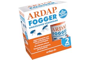 Ardap Fogger Nebulizador Para Bichos para 2 Espacios hasta, 60 m²
