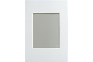 ‎WALTHER DESIGN walther design Passepartouts polarweiss für Rahmenformat: 18 x 24 cm, Bildformat: 13 x 18 cm Passepartouts PA825S