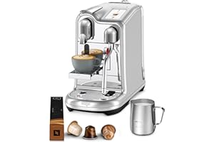 ‎NESPRESSO Nespresso Creatista Pro Kaffeemaschine von Sage, Edelstahl, Brushed Stainles Steel