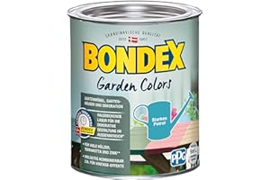 Bondex Garden Colors Starkes Petrol 0,75 L für 9 m² | Halbdeckende Farbe | Vintage-Flair | Dekorative Holzfarbe | seidenmatt | Holzlasur