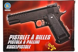 BG INTERNATIONAL PISTOLET A BILLES SPRING HI CAPA 22CM POUR ENFANTS 0.08 JOULE 29718 AIRSOFT POUR MINEURS