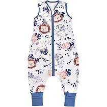 Gigoteuse Bébé Avec Pieds Coton - Tog 1.5, 18-23°C, Fermeture Double Sens, Tailles 6 Mois à 6 Ans - 5