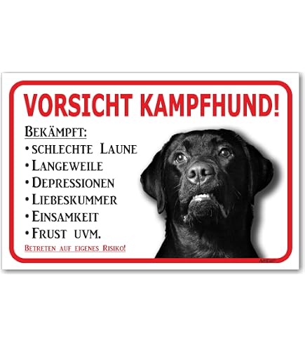 AdriLeo Warnschild 'Vorsicht Bullterrier' – 20x30 Cm, Aluminiumverbund, UV- & Wetterfest
