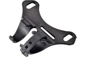 Pro Bike Tool Bicycle Pump Holder | Lightweight and Strong - Bicycle Frame Mounted Black Compatible Bracket Clip – Perfect for Road and Mountain Bikes