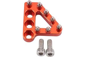 ‎GOOFIT GOOFIT Orange Motorrad Rear Bremspedale Tip Foot Lever Bremspedale Tip CNC Aluminum Ersatz für 125-500 K16 K18 NC SX SXF EXC EXCF XC XCW XCF SX SXF EXC EXCF Most Chinese Dirt PitBike