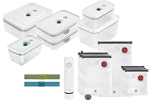 ‎ZWILLING Zwilling Fresh & Save Zestaw Przechowywania Próżniowego, Biały, 16 elementów