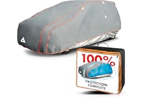 WALSER Bâche de Protection Anti-grêle pour Voiture, Bâche de Protection Anti-grêle pour Voiture Perma Protect Complete, Bâche de Protection pour Voiture, Couverture de Garage PKW XL