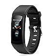 novasmart - runR ONE Fitness Tracker, Activity Tracker, Smart Band with Colour Display, Heart Rate and Blood Pressure Measurements, Sleep Monitor, Calorie Counter, Step Counter - Black