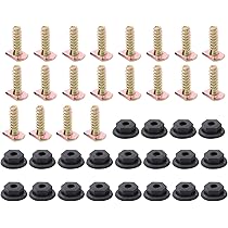 50x YOU.S Befestigung Clips Stoßstange - 9mm Lochkreis N90201601H