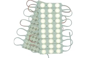 ‎VIMLED VIMLED 12V LED Einspritzmodule – 20 Stück à 1,4 W / 130 lm in neutralweiß – IP67 wasserfeste SMD LED Injektion Module zur Beleuchtung für Lichtwerbung, Ambiente oder als Arbeitslicht
