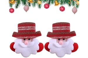BNOYONERAS Broches de Noël à LED Broche de Noël Broches de Noël Clignotantes à LED Broche de Noël Broches Broche de Noël Lumineuse LED Broche de Décoration de Noël Épingles de Noël pour Thème de Noël 2 Pièces