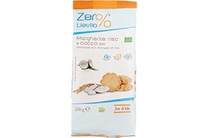 ZER%LIEVITO Fior di Loto Zer%glutine, Margherite riso e cocco bio, 250g
