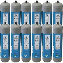 Bombola CO2 Usa E Getta Per Gasatore - 600 Gr, Attacco M11x1, Fino A 120 Litri D'Acqua