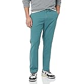 Amazon Essentials Pantalones Informales de Estilo Chino, El&aacute;sticos y de Corte Cl&aacute;sico Hombre