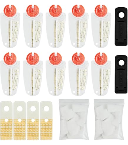 10 Stück Benzin-Feuerzeug Dochte Ersatz – Aus Kupferdraht & Baumwollkern, 12 Cm, Praktisches Zubehör