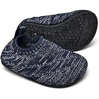 Sosenfer Hausschuhe Kinder Junge mädchen rutschfeste Leichte Pantoffeln für Kleinkinder Hüttenschuhe Slipper Unisex