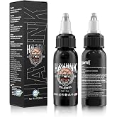 HAWINK Professional Tattoo Ink Pure Black 1 Bottle with 1oz (30ml) Pure Black Ink TI203DE-30-001