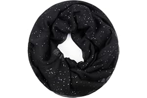 Gloop Damen Loop Schal Schlauchschal, Tuch, leichter Langschal Schlauchschal