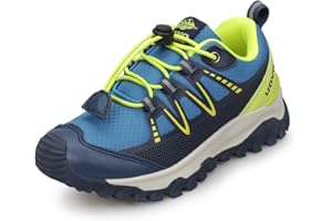 UOVO Unisex Kids Trainers Boys Non-Slip Walking Shoes Breathable Low-Top Sneakers Road Trail Running Shoes Size 12.5UK Little Kids-5.5UK Big Kids