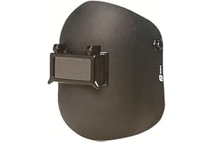 NORTH PROTA SHELL Schweißerhaube Schweißerschutzhaube Schweißerschirm schwarz, Ausführung:Glashalter klappbar