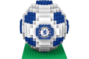FOCO Officiell licensierad produkt Chelsea FC BRXLZ XL 3D-fotboll byggleksak modell